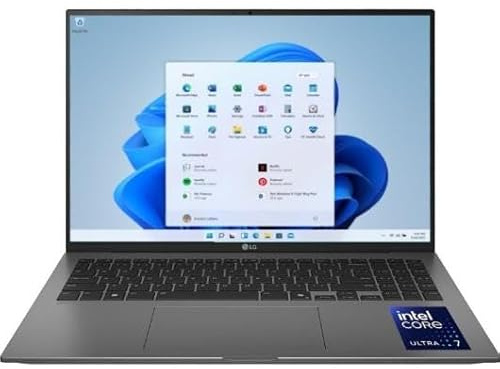 LG gram 16Z90TL-G.AU88B Ordenador Portátil 16 Pulgadas Intel Core Ultra7 258V, 32 GB RAM, 1TB SSD, Panel IPS Antirreflejo, WQXGA, 1.239 g, 28.5 Horas, Windows 11 Home, Negro, Teclado QWERTY Español
