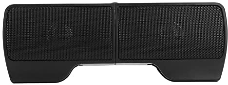 Bonbela Barbar Stéréo de Haut-Parleur câblé à Alimentation USB avec Un Son Clair pour Un Moniteur D'ordinateur Portable Tablette TV PC