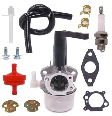 Carburateur Pour Briggs pour Stratton 110402 110412 215369 motoculteur pour carburateur moteur Carb 696065 697422(1 set)