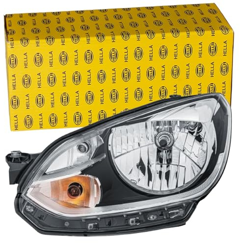 HELLA 1EJ 010 670-051 Scheinwerfer - VW Up (121, 122, BL1, BL2) - chrom | Kompatibel mit: VW LOAD UP, UP!