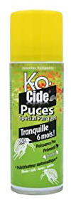 KOCIDE - Laque anti-puces parquets - aérosol auto-vidant - 150 ml