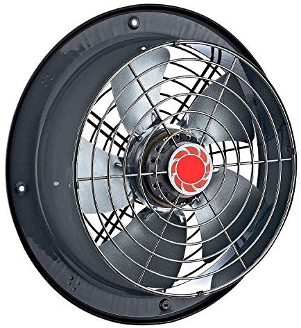 Uzman-Versand 250mm Ventilateur Mural, Extracteurs d'air Industriel VENTILATEURs Aspiration Extracteur Helicoide Ventilation