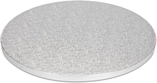 Tortenunterlage Rund Silber, 43cm