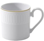 Villeroy & Boch Signature Château Septfontaines Espresso Cup, 60 ml, White/Gold
