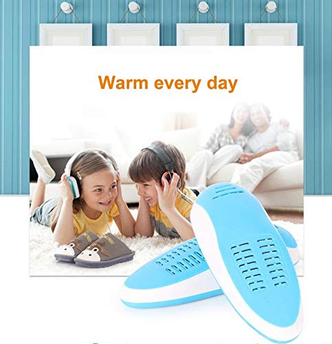 QSCTYG Shoe Dryer Lightweight Shoe Dryer, Shoe Dryer, Racing-shaped Foot Protection Cover, Boots Dehumidifier 57 (Color : Blue)