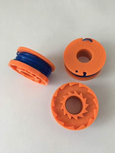 2.5m Line & Spool for MacAllister MGTP18Li Strimmer Trimmer (Pack of 3)
