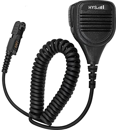 HYS Loudspeaker Microphone Kompatibel mit Motorola DP2000 DP2400 | für DP3441 DEP550 DEP570 XPR3300 MTP325