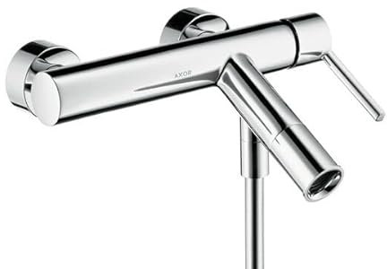 hansgrohe AXOR Starck Einhebel-Wannenmischer Aufputz mit Hebelgriff, 10465990, Farbe: Polished Gold Optic