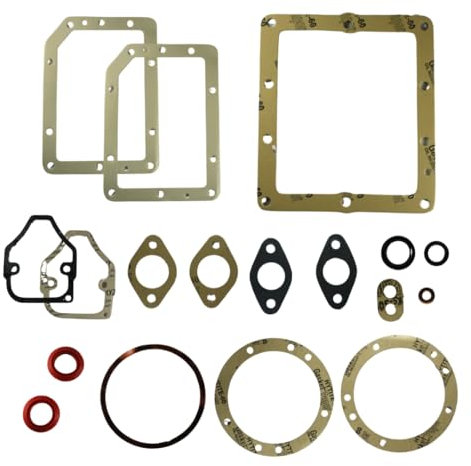 Generico Serie Guarnizione Completa e Paraoli Compatibile Motore Lombardini 6ld 400 e 6ld 435 per Motozappa - Motocoltivatore