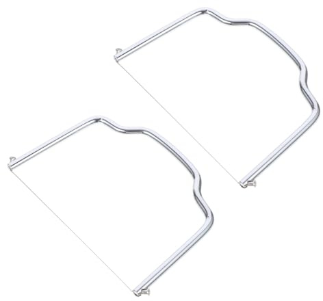 Alipis 2 Pièces Coupe-Fromage et Coupe-Gâteau en Fil Inoxydable, Poignée Ergonomique, Tranches Fines Uniformes, Ustensile Multifonction pour Maison et Restaurant