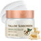 Nano Zinc Oxide Sunscreen Cream – Tallow Sunblock Factor 50 for Face & Body – Spf50 Beef Tallow & Zinc Sun Cream – Uva/Uvb Protection – Sunscreen Moisturizer for Outdoor & Travel & Beach