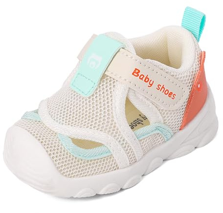 kitcorn Zapatillas Verano Bebé Sandalias Primeros Pasos Niño Niña Zapatos Casual Comodas con Suela de Goma Antideslizante