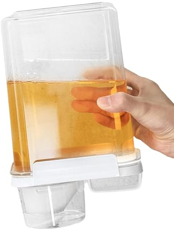 Distributeur d'adoucissant – Bouteille de lessive transparente, récipient