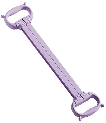 Banda de resistencia de silicona flexible con diseño de 4 fuerzas ajustables para entrenamiento de espalda y hombro para mujer, banda de ejercicio de silicona