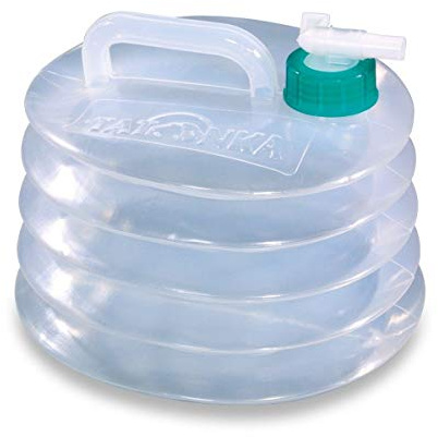 Tatonka Faltkanister 5l - Wasserkanister mit minimalem Packmaß und Gewicht - 5 Liter Volumen (24 x 6 cm)