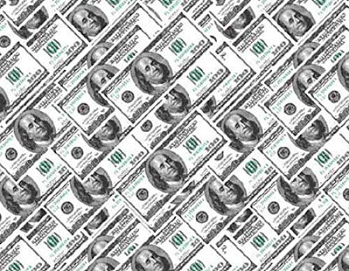 MST-DESIGN Wassertransferdruck Film I CD-198-KT Dollar Dollarnoten I 5 Meter in 50 cm Breite I Folie I Lackieren Wassertransferdruckfilm WTP Water Transfer Printing Hydrographics