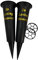 Angraves Set of 2 In Loving Memory Spiked Memorial Grave Flower Vases