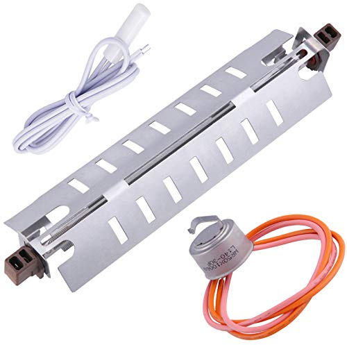 WR51X10055 Refrigerator Defrost Heater Replacements WR55X10025 Refrigerator Temperature Sensor WR50X10068 Defrost Thermostat Compatible with General Electric Hotpoint Replaces WR51X10030.