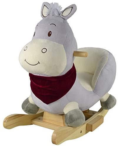 Knorrtoys 40375 Paul Donkey Grey - Balancín con Sonido