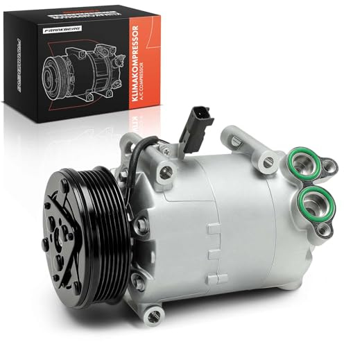 Frankberg Compresseur de climatisation de voiture avec embrayage Diesel | Compatible avec Galaxy WA6 Mondeo IV BA7 K.u.g.a I Focus III C-Max II DXA/CB7 DXA/CEU Grand Remplacer# 1852378, huile incluse