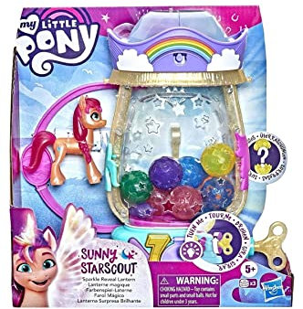 My Little Pony Hasbro Sunny Starscout Magische Laterne, beleuchtetes Spielzeug, 25 Teile