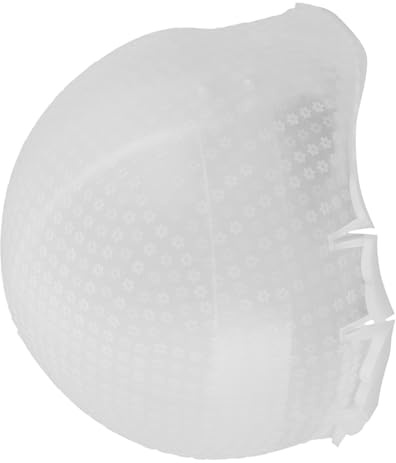 Gorra Resaltadora de Silicona Reutilizable con Diseño de Motivo Puntillado | Orificios Preperforados, Protege Cuero Cabelludo y Cabello, Gorro Champú sin Aclarado, para Mechas