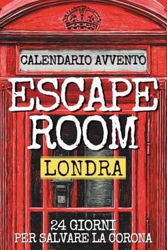Calendario Avvento Escape Room: Un’avvincente indagine tra le strade di Londra - Idea Regalo Natale Originale per Uomo, Donna, Fidanzato, Amici e Secret Santa.