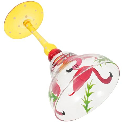 Toyvian Verre à Vin Élégant En Verre Pour Cocktails Et Eau, à Cocktail Original Pour Bars Et Karaokés, Ménager Décoratif Pour Whisky Et Jus De Fruits