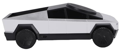 Sxhlseller Modèle de Voiture Chargeur sans Fil Station de Charge Avancée 3 en 1 avec Lumière Ambiante pour Smartphone, écouteurs, Montre Intelligente, Salle D'exposition de Voiture, ABS + PC Noir