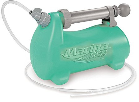 AirPower America LiquiVac MarinaPro 5000MP 8Qt Fluid Extractor, Oil and Gas Pump for Boats, Small Engine, Lawn Mower, Garden Tractor, Generator, Snow Thrower