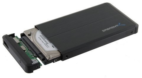 Sabrent Recinto del disco duro externo SATA a USB 2.0 de 2,5 pulgadas (EC-UST25)