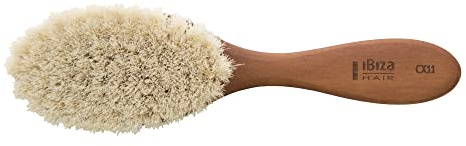 Keller Babybürste mittel, Birnbaum, Ziegenhaar ca. 16 cm lang