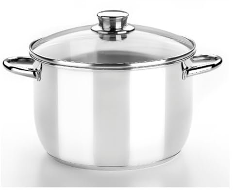 Monix - Olla Optima con Tapa De Vidrio - Volumen : 3L (18Cm)