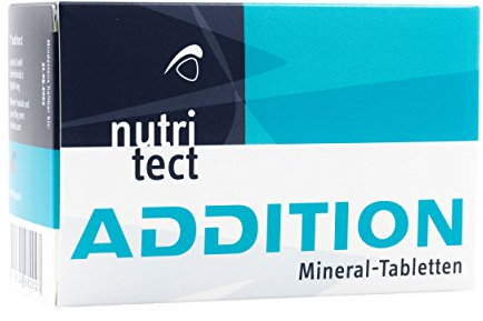 nutritect ADDITION Mineral-Tabletten - Elektrolyte zum Ausgleich deiner Mineralstoffverluste beim Sport | 100 Tabletten