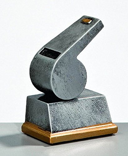 RaRu Fussball-Figur Schiedsrichter-Pfeife mit Ihrer Wunschgravur