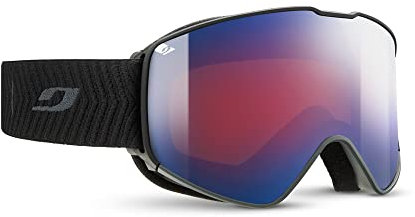 Julbo SNOW Alpha Snowboardbrille, Uni, Erwachsene, Schwarz, Größe XL +