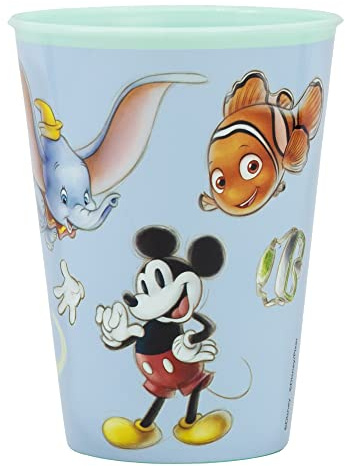Stor GOBELET RÉUTILISABLE POUR ENFANTS EN PLASTIQUE SANS BPA 260 ML,DISNEY 100