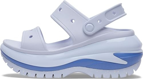 Crocs Unisex-Erwachsene Classic Mega Crush Sandalen | Plateau-Sandalen, Dreamscape, 39/40 EU