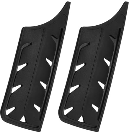 sourcing map Funda para Cuchillos, 2 Protectores de Borde de Cuchillo para Cuchillo para Picar de 7, Protector de Hoja de Borde, Funda Cuchillo Universal para Cocina, Negro