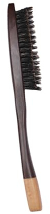 TOVINANNA Cepillo Para Hombres Mango De Palo Cerdas Desenredantes Cepillo Para El Cabello Rizado