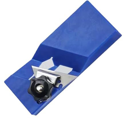 45 Degree Double Grooves Trimming Tool Efficient Gypsum Board Planer with Comfortable Grip for Woodworking Construction