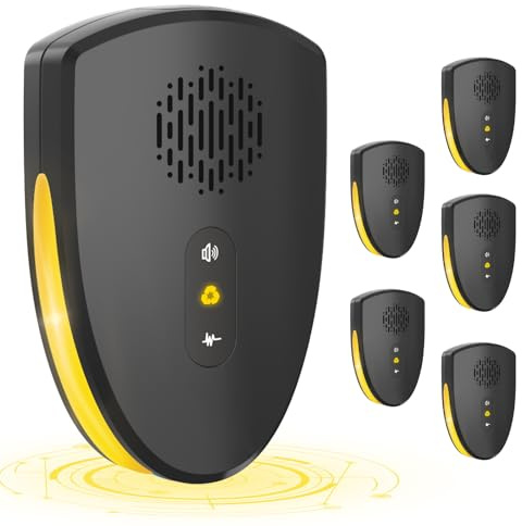 Rodent Repellent Indoor Ultrasonic, Mice Repellent for House, Mouse Deterrent Ultrasonic Plug in
