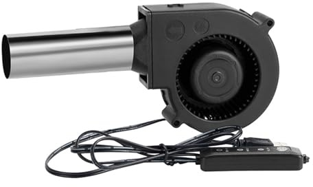 ROYJJ Ventilateur souffleur USB 5 V avec trois réglages de vitesse pour le camping en plein air barbecue réchaud et fosses stimulant efficacement la flamme