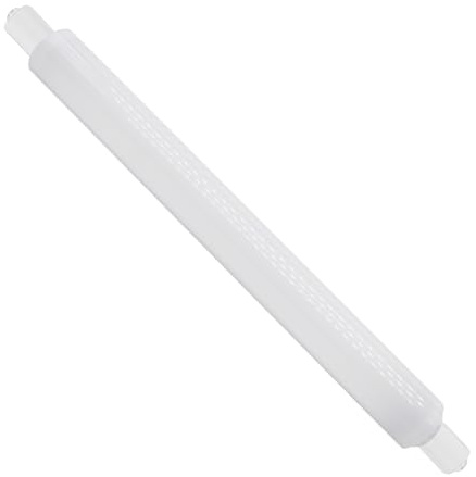 Xiansini 6W S15s LED Light Bulbs 284mm,1 Pack Strip Light T25 Tubular Lamp, Warm White 2700K LED S15 Strip Tube Light Bulb 60W S15 Shaver Bulb Replacement, Non-Dimmable T25 Tubular Lamp for Mirror