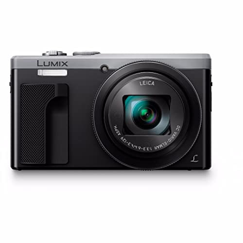 PANASONIC LUMIX 4K Point and Shoot Camera, 30X LEICA DC Vario-ELMAR Lens F3.3-6.4, 18 Megapixels, High Sensitivity Sensor, DMC-ZS60S (SILVER)
