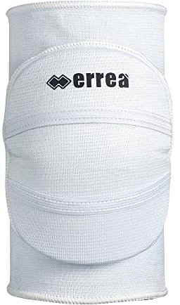 Errea Knieschützer ? Knieschutz Kinder & Jugendliche Unisex ? Atena Volleyball & Gymnastik ? Training & Wettkampf Universal - Weiß - XS