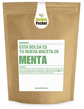 Garden Pocket - Kit de Cultivo de MENTA - Bolsa Maceta