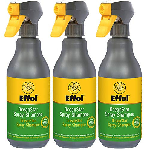Effol Ocean Star Spray Shampoo - 3X 500ml Flasche