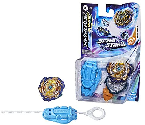 Hasbro Beyblade Burst Surge Speedstorm Mirage Fafnir F6 Kreisel Starter Pack – Battle Kreisel mit Starter