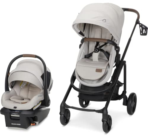 Maxi-Cosi Tayla™ Max Travel System, Baby Stroller and Car Seat Combo, Car Seat Stroller Combo, Desert Wonder